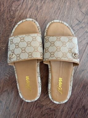 Designer inspired sandals